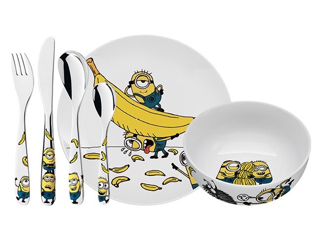 Dětský jídelní set Mimoni WMF 6 ks